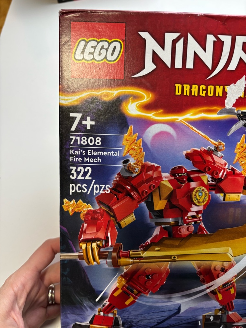 LEGO Ninjago Kai's Elemental Fire Mech 71808 - Picture 2 of 5